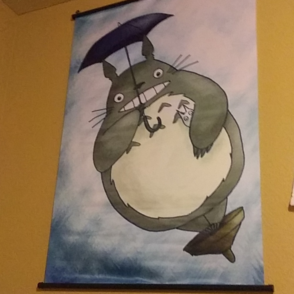 My neighborhood totoro anime poster